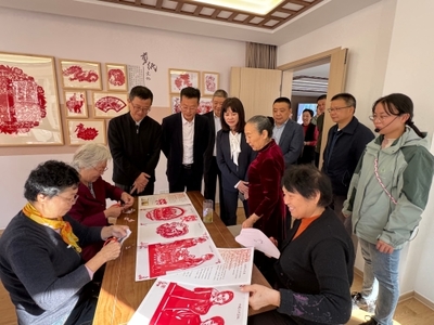 法治剪紙工作室落戶河埒北橋，辰光里藝術空間注入普法新活力